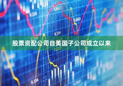 股票资配公司自美国子公司成立以来